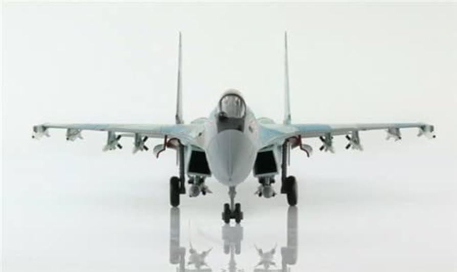 Amazon.com: Hobby Master Su-35 Flanker E Red 59, Russian Air